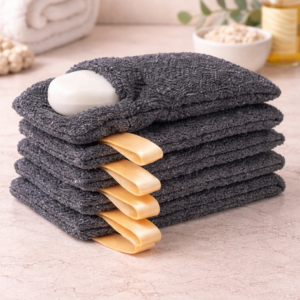 Exfoliating Black Soap Bags